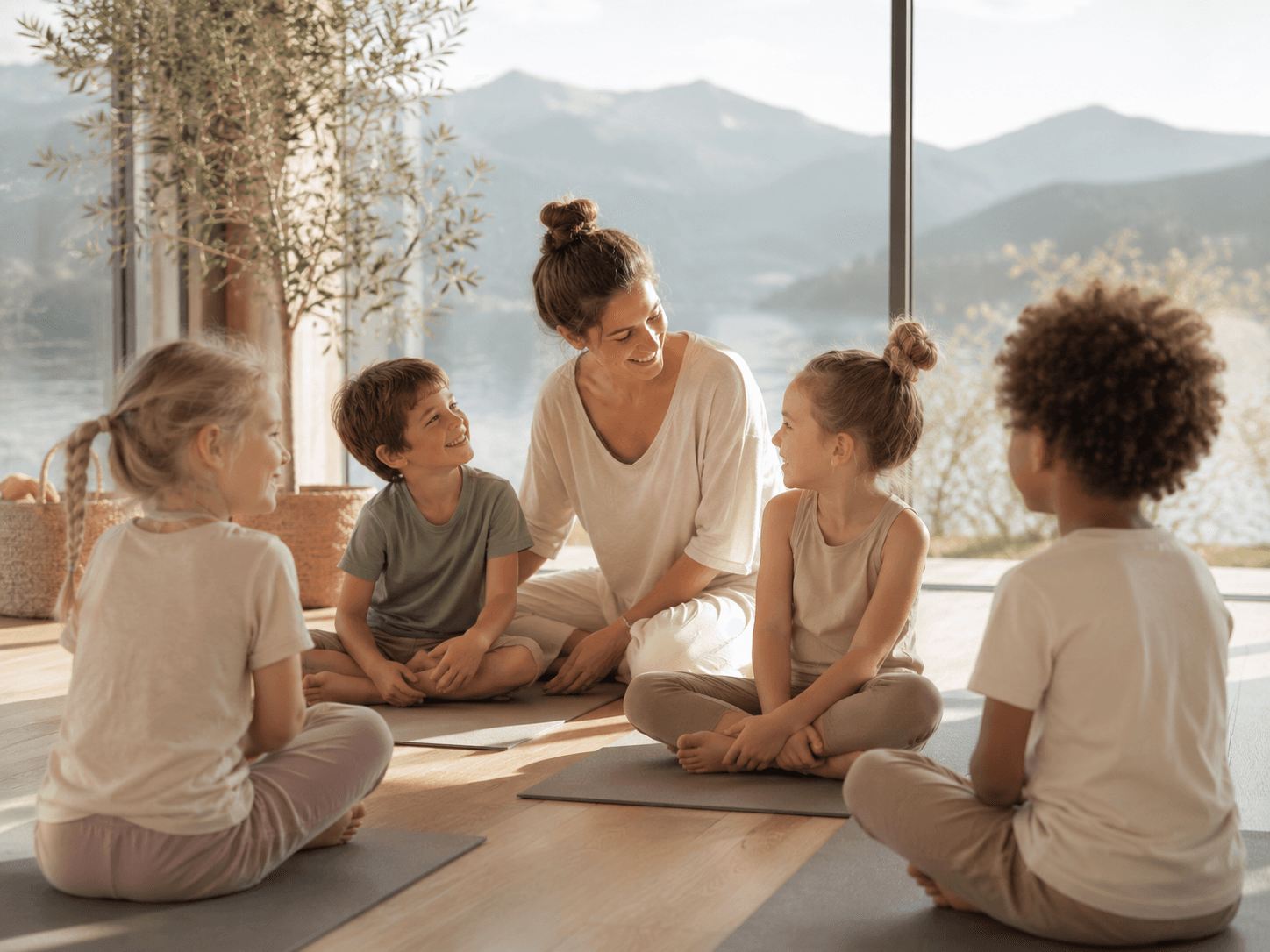 Cours de yoga pour enfants